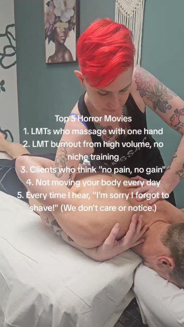 Massage therapists (and clients)- what would you add?
#richmondva #fyp #massagetherapist #worklife #petpeeve